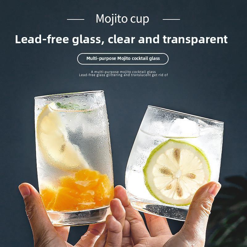Premium Glass Cocktail Cup for Whiskey Drinking Transparent Mood Enhancing Advanced Feeling Margarita Glass Home Use