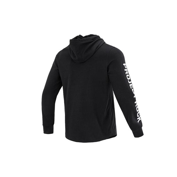 Under Armour Свитшоты в стиле рок Мужские Черные С капюшоном Умеренный Обычный 1377428-001