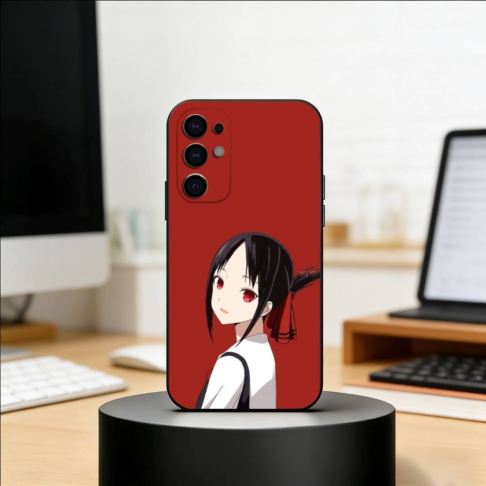 Kaguya-sama Кагуя Синомия Чехол для телефона Черный Силикон Мягкий Для Samsung S25,S24,S21,S22,S23,S30,Ultra,S20,Plus,Fe,Lite
