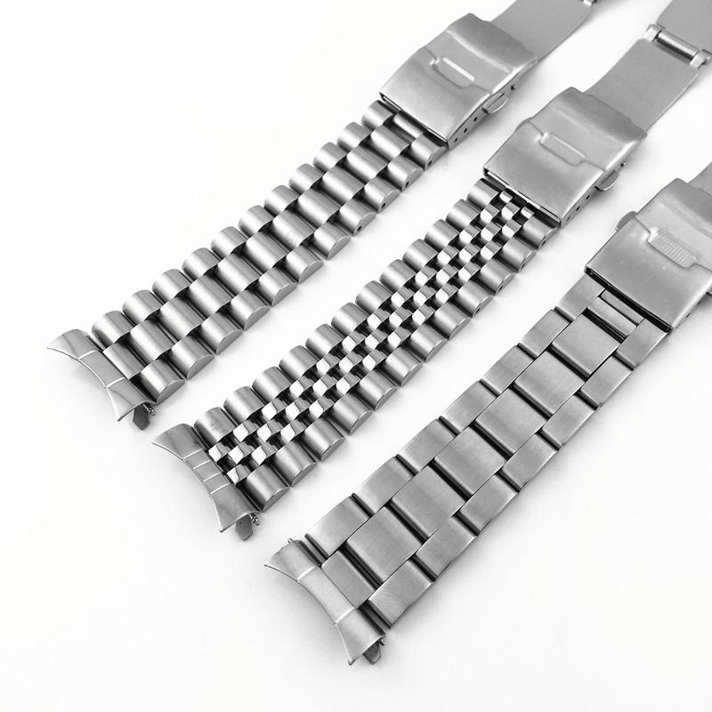 Для Casio Duro MDV-107-1A MDV-106 Ремешок Marlin Замена Дайвинг Металлический Изогнутый Конец Стальной Браслет для Часов 22 мм