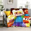 Movie M-Minecrafts Cartoon Game 2026 Retro Flannel Blanket Soft Throw Blanket Art For Home Decor Bedroom Bed Sofa Picnic Gifts