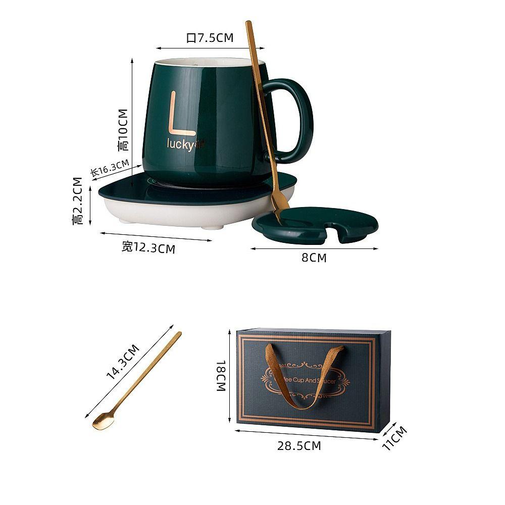 Умная подставка с подогревом для кофейной кружки, USB-подогреватель для кружки, подставка с подогревом, набор для подогрева кружки, подогрев кофе