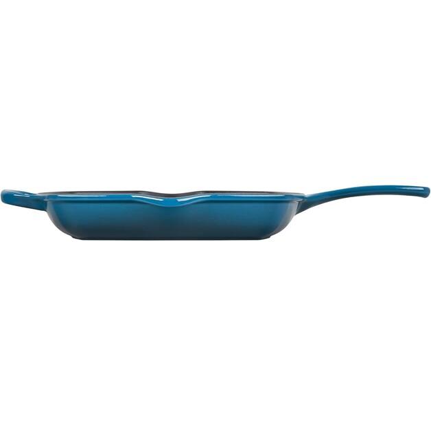 Сковорода-гриль Le Creuset квадратная 26x26 см, глубокая, бирюзового цвета (20183266420422)