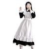 YAISHN Maid Uniform, Long English Style, Gothic Lolita One Piece, Halloween Costume, Women's, Cute Lolita Cosplay, Long Sleeve, Bow Tie, Party, Event