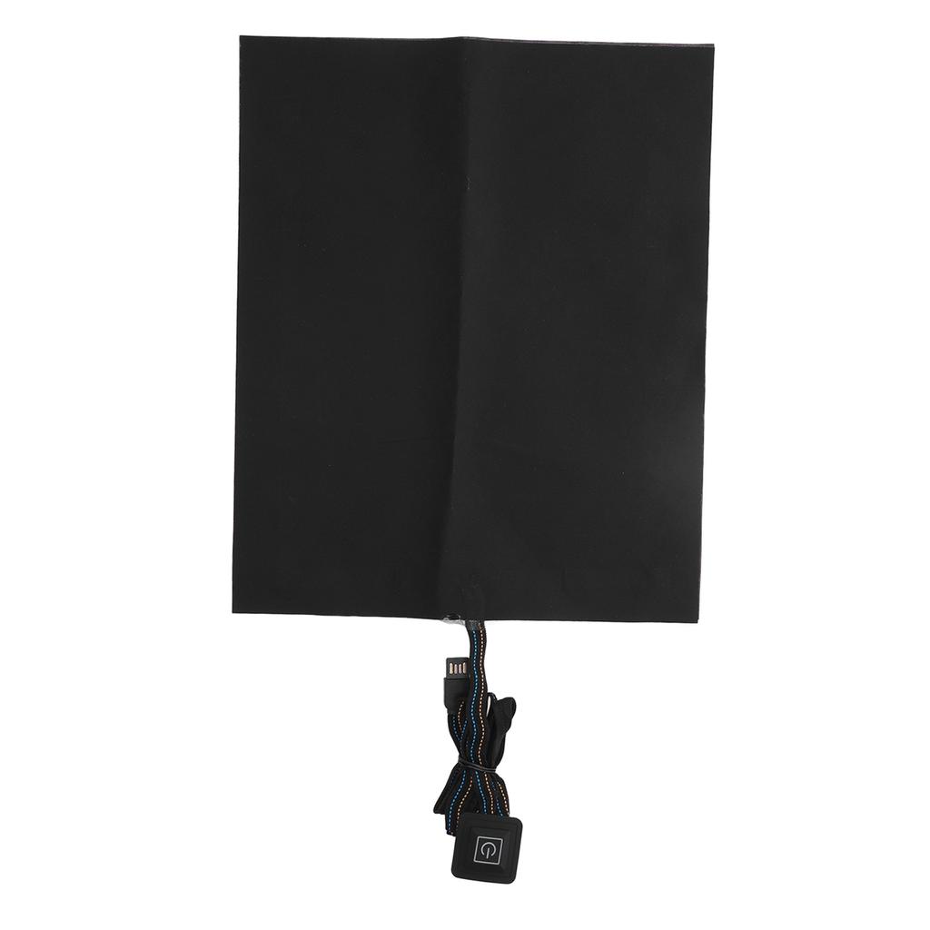 Одежда Электрическая грелка Коврик Дальний инфракрасный Графен Гибкий Электрический нагревательный лист Подогреватель 5 В