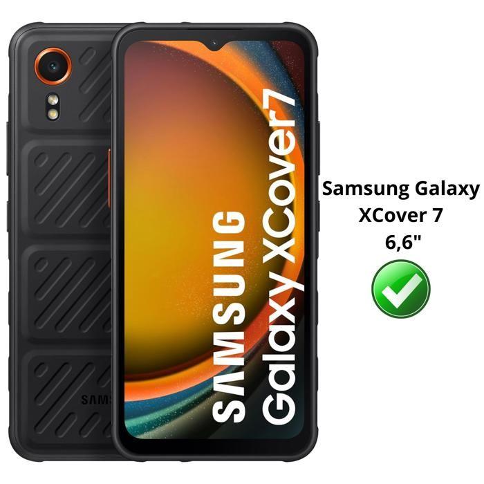 Verre Trempé pour Samsung Galaxy XCover 7 [Pack 2] Film Vitre Protection Ecran Phonillico®