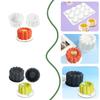 Round Flower Design Chocolate Mousse Mould Silicone Material DIY Baking Mould