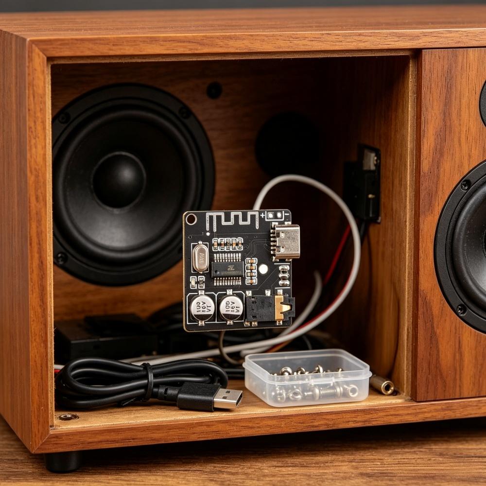 MP3 Bluetooth Декодер Плата 5.0 Ультра Маленькая DIY Встраиваемый Без Потерь Декодирование Аудио Модуль для Замены Автомобильного Динамика