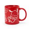 Sanrio Pochacco Mug 35th Anniversary Red Ribbon Mug Pochacco Pochacco Tableware Cup 35th Anniversary Birthday Birthday 9 X 11 X 8 Cm Character