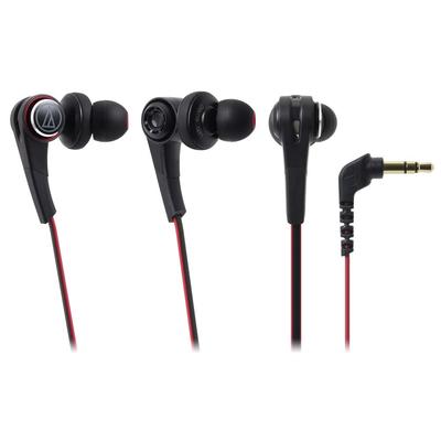 Внутриканальные наушники Audio Technica SOLID BASS черного цвета BK ATH-CKS770