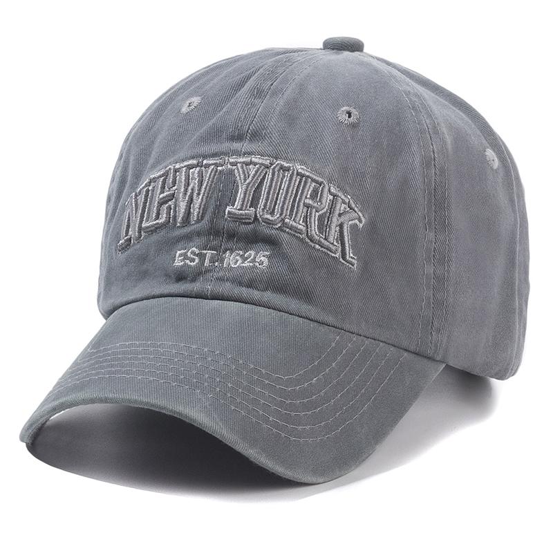 2024 New York Washed Cotton Cap For Men Women Gorras Snapback Caps Baseball Caps Защита от солнца Casquette Dad Hat Outdoor Cap
