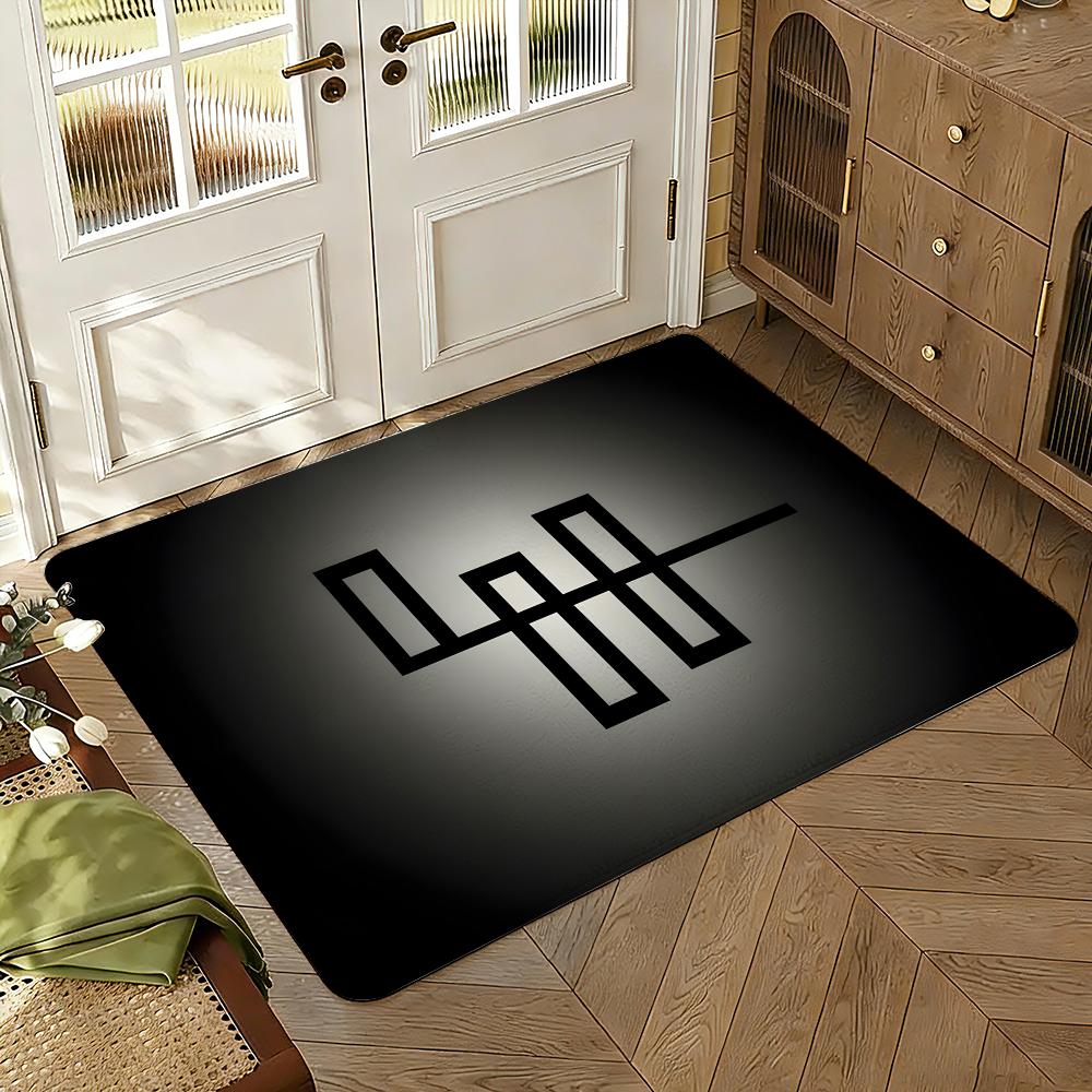 Now You See Me Floor Mat Soft Thickened Absorbent Non-Slip Bedroom Living Room Door Mat Home Decor Flannel Rugs