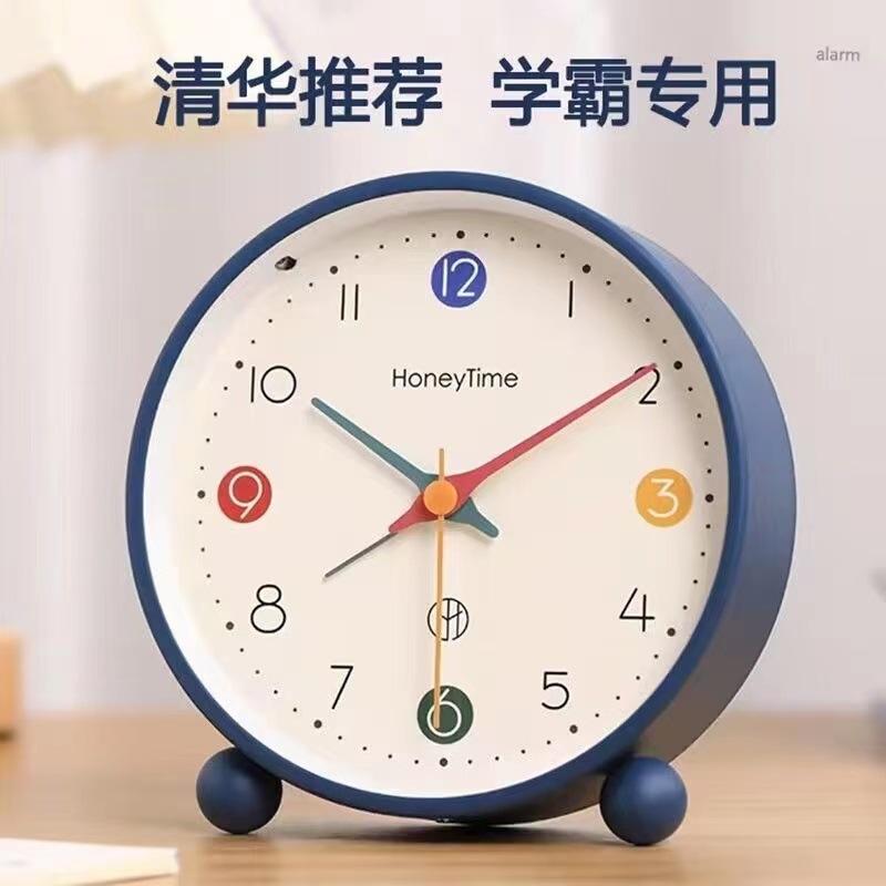 Новый настольный будильник 2025 года Артефакт для пробуждения ученика начальной школы Детские будильники для мальчиков и девочек Настольные часы