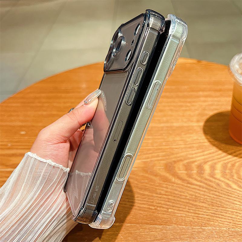 Чехол с рисунком «Самолет и снежные горы» для iPhone 17 Pro Max Coque iPhone 16 15 14 13 Pro Max 11 Ударопрочный прозрачный мягкий силиконовый чехол