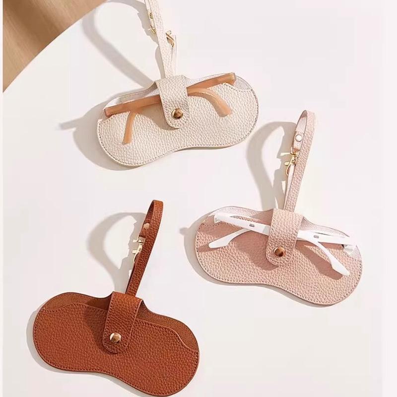 Glasses Storage Bag Portable Women& Sunglasses Case Glasses Clip Protective Case Portable Fashion Men