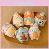 Cute Rabbit Bear Pig Fox Koala Pajamas Sleeping Design Plush Toy Pendant For Kids And Collectors