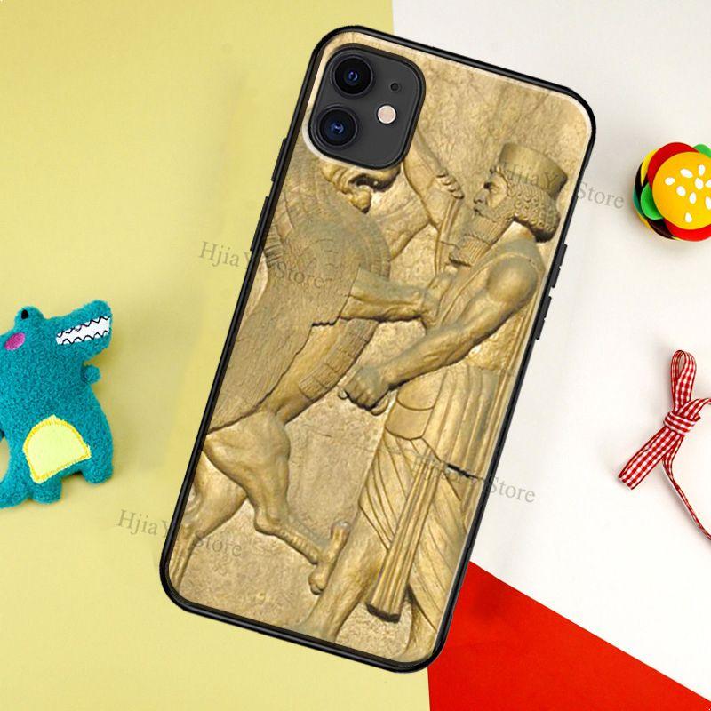 Чехол Lamassu Assyrian Mesopotamian для iPhone 13 11 14 Pro Max 12 mini 6S 7 8 Plus X XR XS Max SE 2020, мягкий чехол из ТПУ