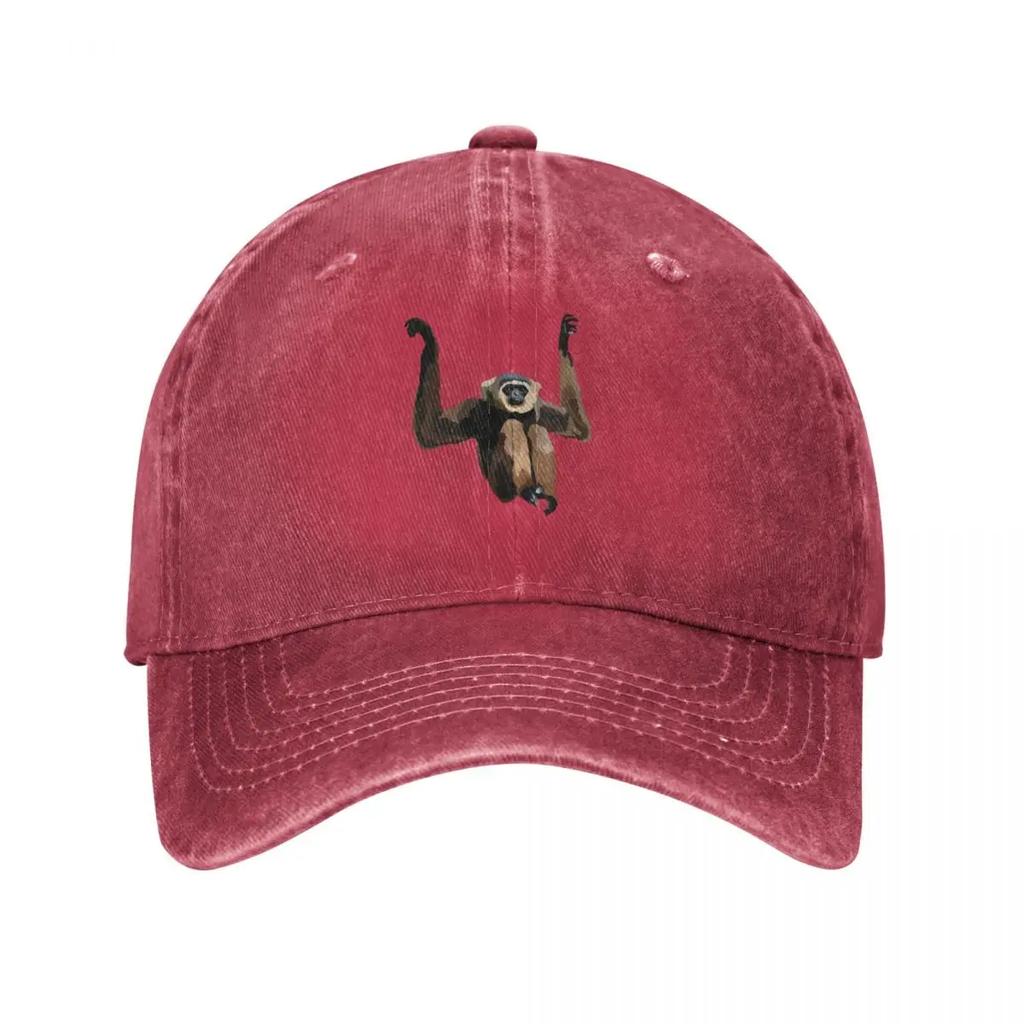A is for Agile GibbonCap Baseball Cap Kids Hat western Hat Trucker Hat New In The Unisexs Baseball Womens