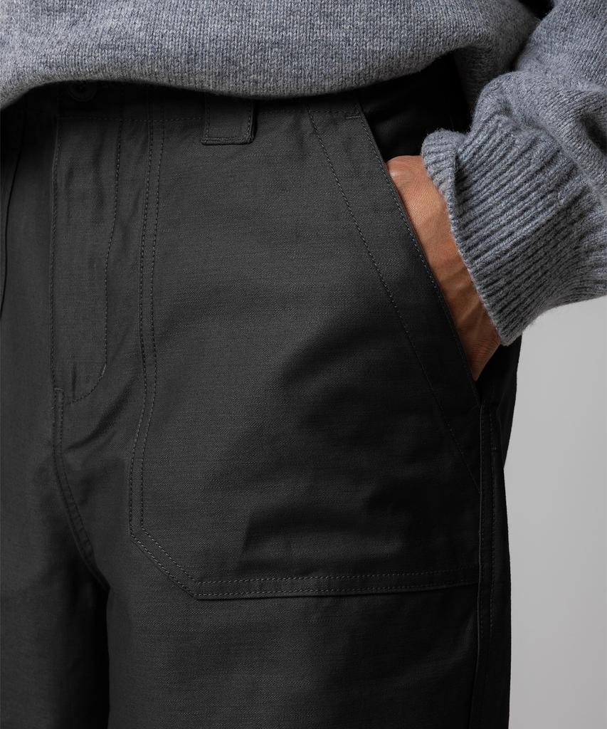 Dickies Белые Сатиновые Брюки Карго Черные