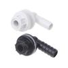 Abs Tank Connector Waterproof Water Drainage Joints Aquarium Accessories Pipe Spare Parts For Aquarium