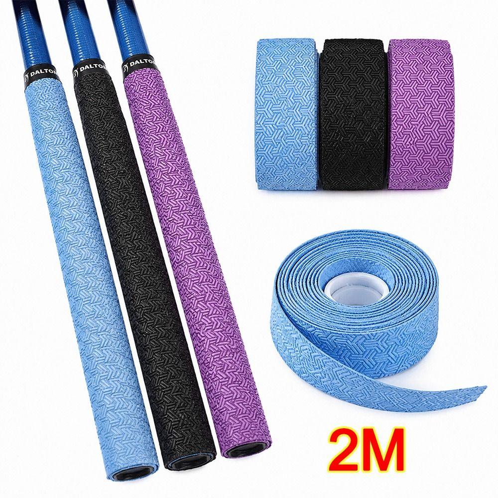 2M Badminton Handle Wrap Tape Embossing Tennis Racket Grip Tape Outdoor Sports