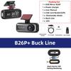 Dashcam 4K WIFI GPS  24H Night Vision Dual Lens Recording Car Camera DVR Dash Cam Led Deadpool Tools Black Box Video Record