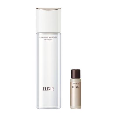 ELIXIR Lift Moist Lotion SP 2 Лосьон-сыворотка для ухода за кожей лица Tsuyadama Superiel Shiseido (Влажный тип) и 170мл+5мл