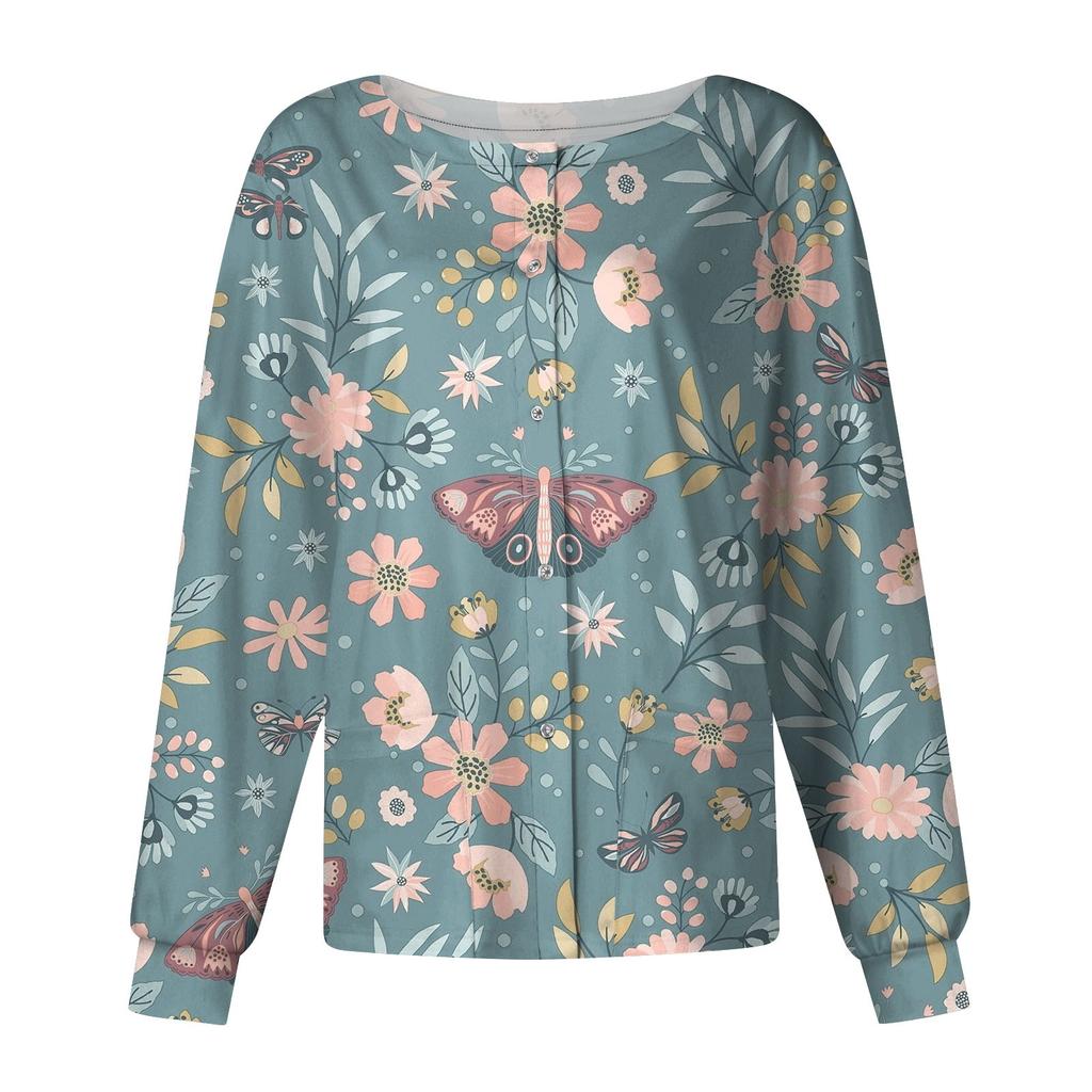 Женский однобортный защитный комбинезон с длинным рукавом и карманом, рабочий воротник-стойка, кардиган, куртка, топ