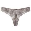 Women's Lace Thongs Sexy T Back Low Waist See Through Bikini Panties Seamless Stretch No Show Underwear