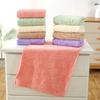 2pcs Kitchen Towels Coral Fleece Hangable Cleaning Cloth for Tableware Dish Cloth Microfiber Absorbent Household Cleaning Towels