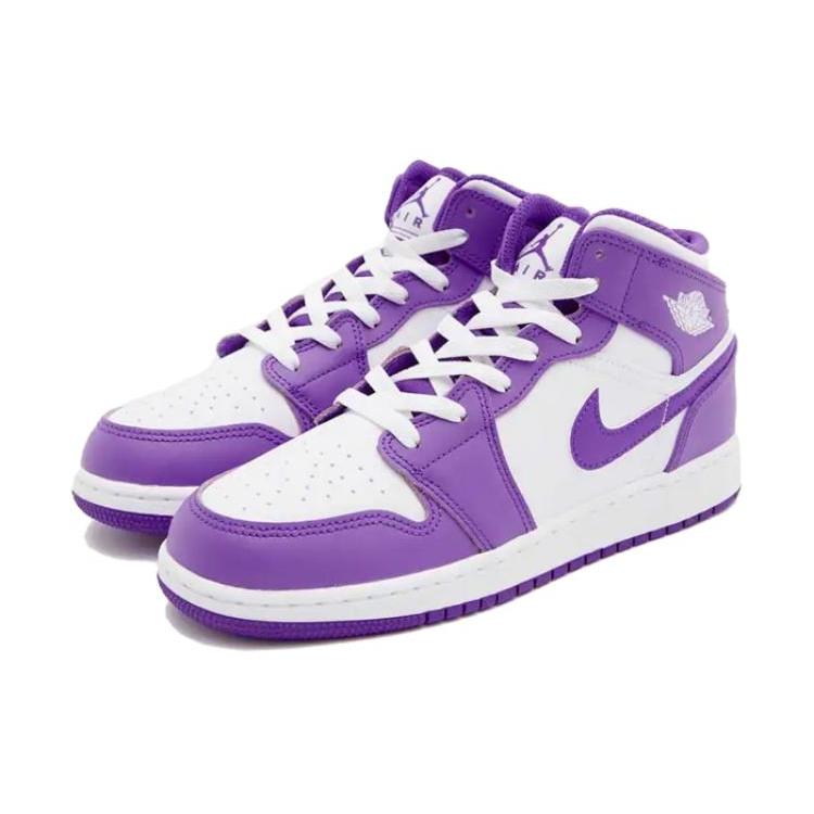 Jordan 1 Mid Purple Venom GS DQ8423-511
