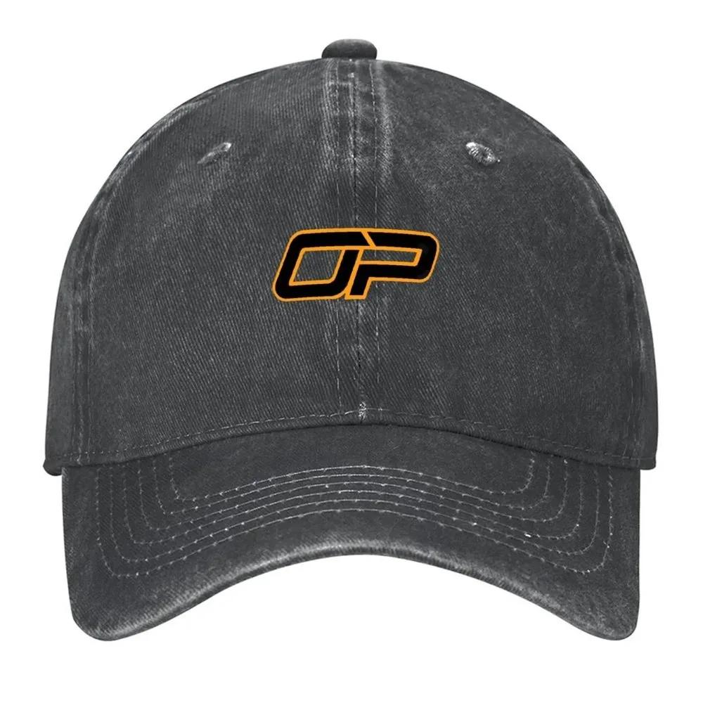 2025 Oscar Piastri OP Print Baseball Cap Sun Men Women Hat Printed Washed and Aged Hat Leisure Outdoor Sun Protection