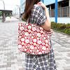 Mizumori Ado Japanese Pattern Series Hand Tote Bag Red Tote Bag Outing Ado-chan
