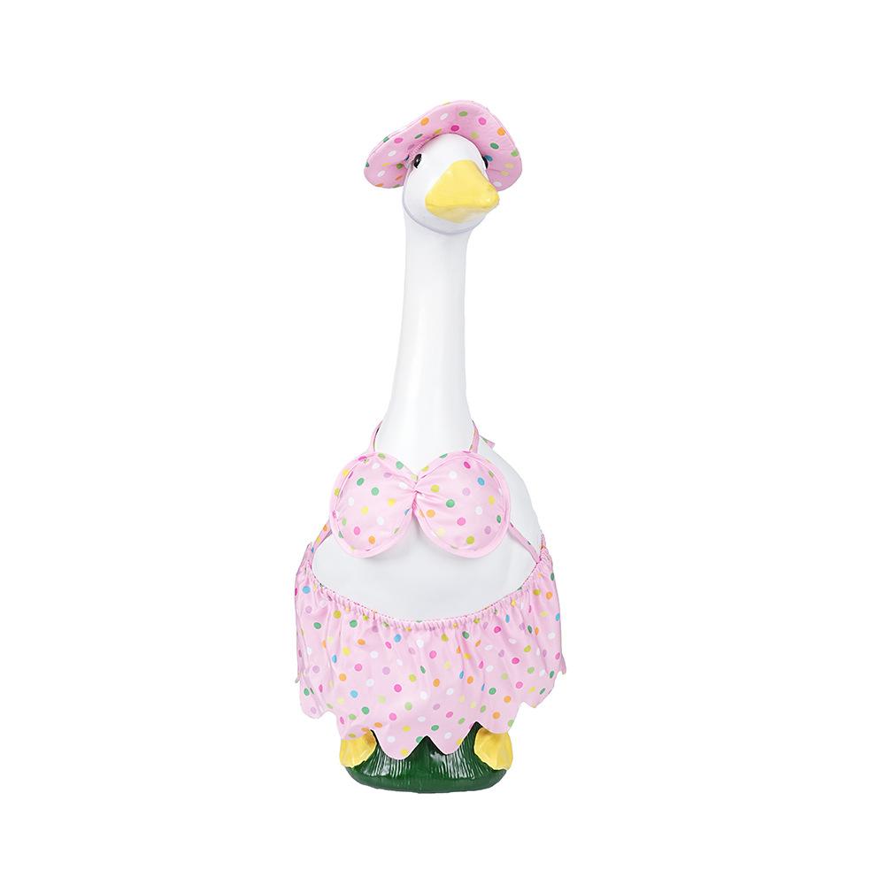 New porch goose costume Halloween Christmas Easter big white goose costume dress up