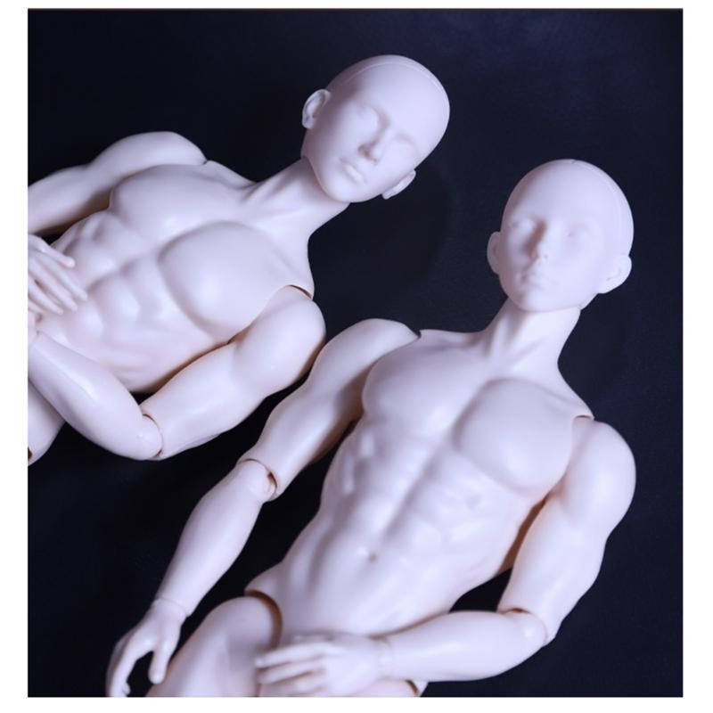 1/6inch Male Doll Blank Body Nude Mannequin Doll For Craft Customization And Replacement Model for Ball Joint Doll