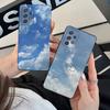 Чехол для телефона 'Линии в небе' для Samsung Galaxy A20, 21s, 22, 31, 32, 52, 71, 80, A91, 5G, Цветная крышка для смартфона, Красивый