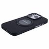 YOUNGKIT Чехол для iPhone 16 Pro Совместимый с MagSafe Вращающаяся подставка Чехол для телефона из ПУ+ТПУ