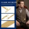 65cm Length Pocket Watch Chain Silver Plated T-Bar Chain Vintage Watch Chain  Vest Suit