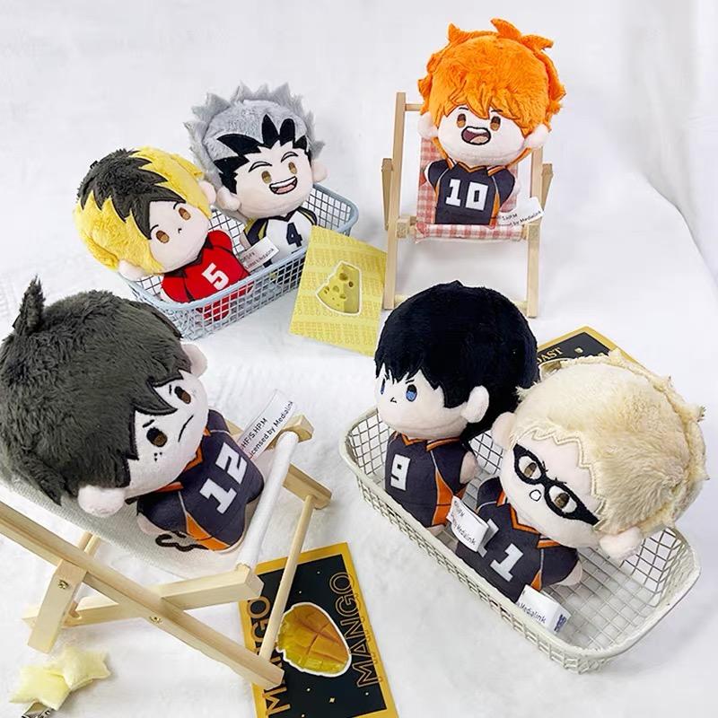Мягкая игрушка Haikyuu, кулон в виде тела Нуну, коллекционный брелок для сумки, декорированная кукла для детей, 10 см.