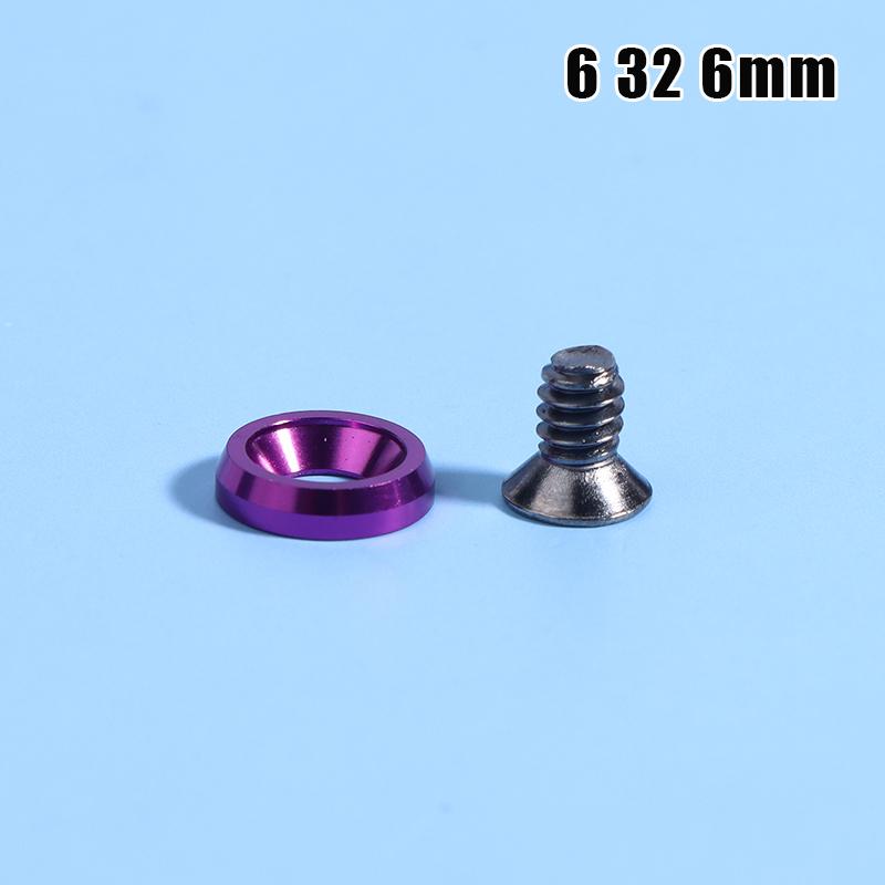 1Pc M3 6#32 6Mm 8Mm Screw +1 Washers Computer Pc Case Beautification Screws For Motherboard Power Supply Graphics Card