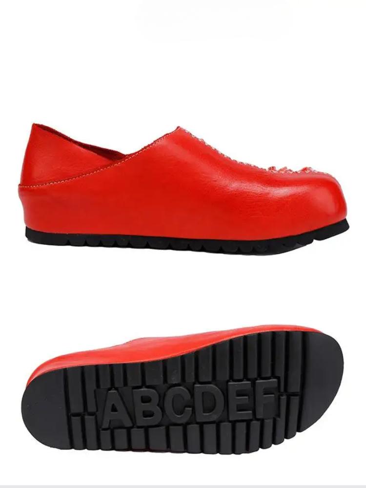 Johnature Женская обувь из натуральной кожи, высококачественные кожаные мокасины, универсальная обувь на плоской подошве на все времена года