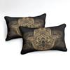Hamsa Hand Bedding Set Boho Mandala Duvet Cover Set Black Gold Bohemia Bed Set Fatima Hand Bed Linen Lucky Hand Quilt Cover