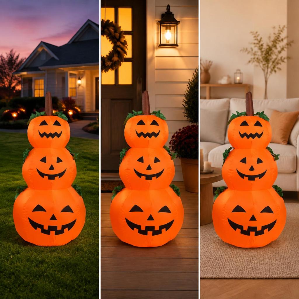 Inflatable Halloween Pumpkin Decoration Spooky Structure