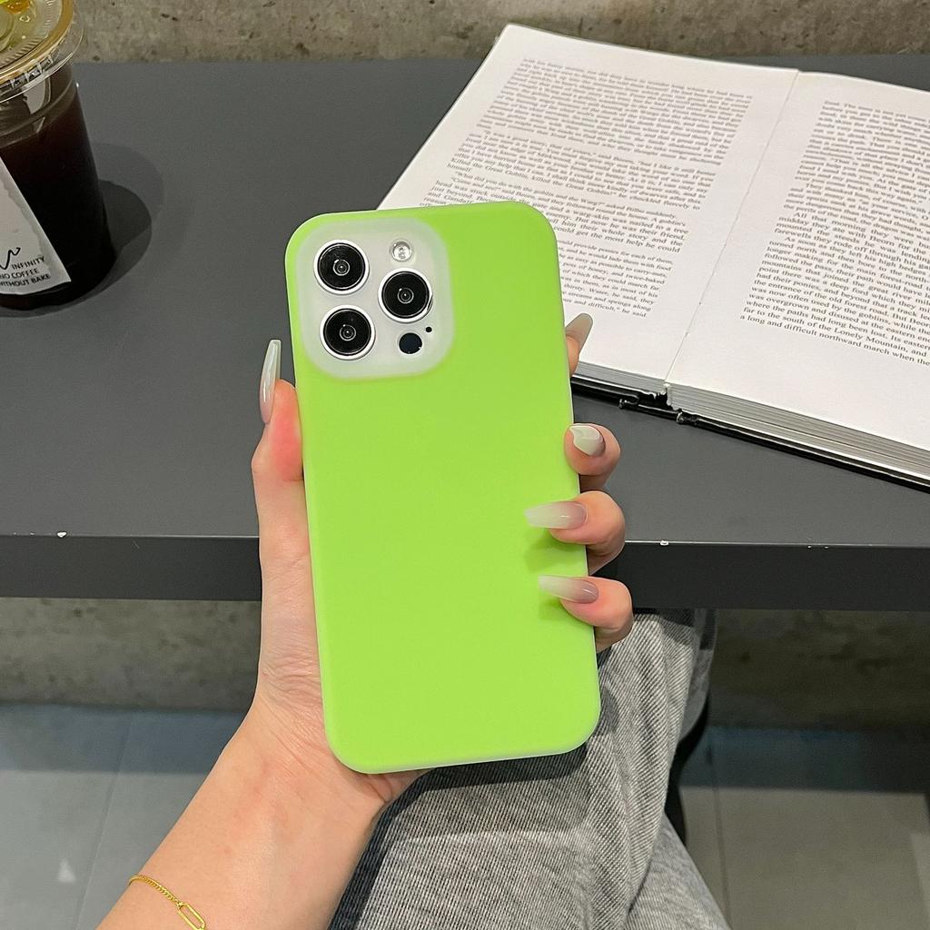 Подходит для Apple 16 Чехол для мобильного телефона Дофаминовое желе iPhone 15 Жидкий силикон 14 Защитный чехол для объектива от падений 13