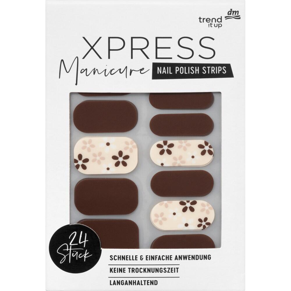 Трендовый трендовый фольга для ногтей XPRESS Маникюр 052, 24 шт.