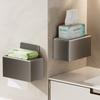 Waterproof Design Waterproof Paper Towel Holder Wall-Mounted Bathroom Tissue Box Kitchen Storage