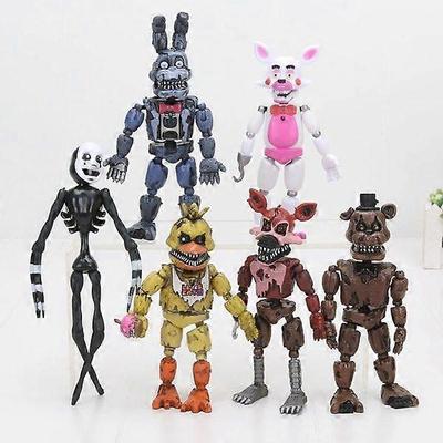 6 шт. Фигурка Five Nights at Freddy's FNAF Игрушка Бонни Фокси