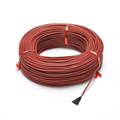 6K кабель для обогрева пола из углеродного волокна Minco Heat 67ohm силиконовый/фторопластовый каучук красный нагревательный кабель нагревательные кабели для распространения