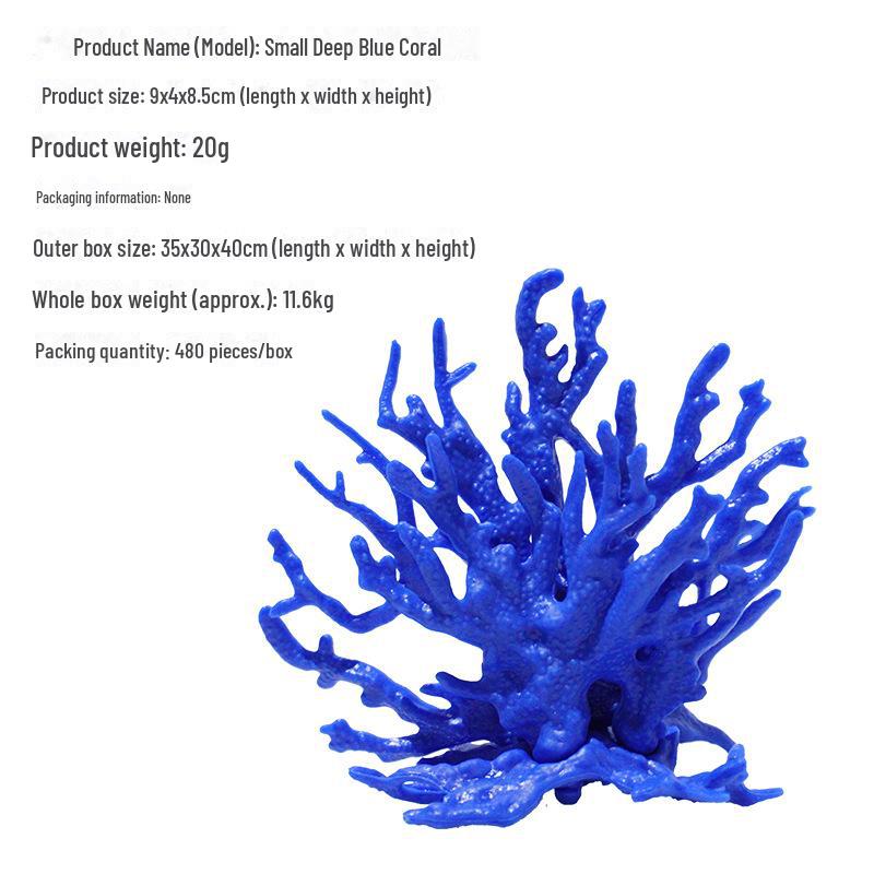 Small Soft Coral Fish Tank Ornament - Aquarium Landscaping Decoration