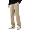 OVERPROTECTIONit Men's Cotton Straight-Leg Drawstring Casual Pants